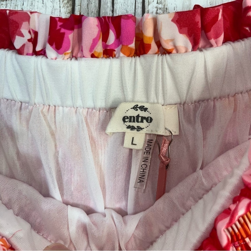 NWT Entro Rhys Pink & Orange Skirt - Picture 4 of 5